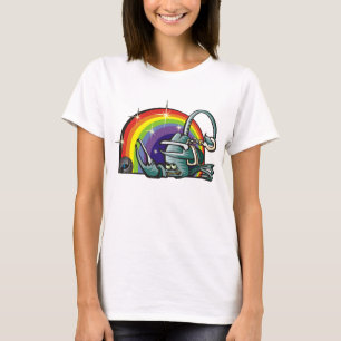 Camiseta Arcoiris de los años 1980 con escorpión escorpión