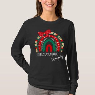 Camiseta Arcoiris de Navidad Es la temporada para ser travi