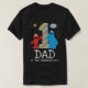 Camiseta Arcoiris de Plaza Sésamo primer cumpleaños | Papá (Diseño del anverso)
