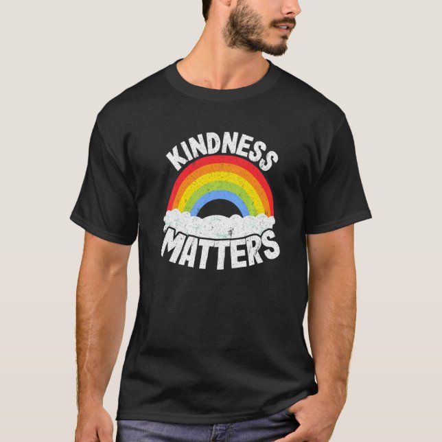 Camiseta Arcoiris de Positividad Anti Acoso Sped Maestra Bo (Anverso)