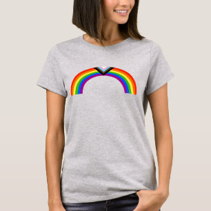 Camiseta Arcoíris de Progreso Pride con Arco