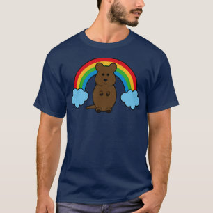 Camiseta Arcoiris de Quokka