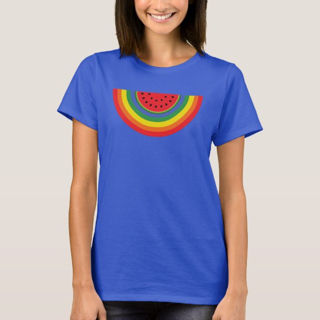 Camiseta Arcoiris de sandía (Anverso)