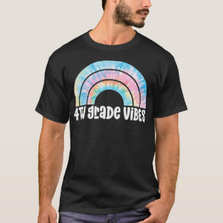 Camiseta Arcoiris de tinte para 4º grado Vibe