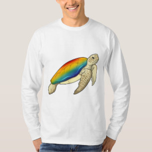 Camiseta Arcoiris de tortuga
