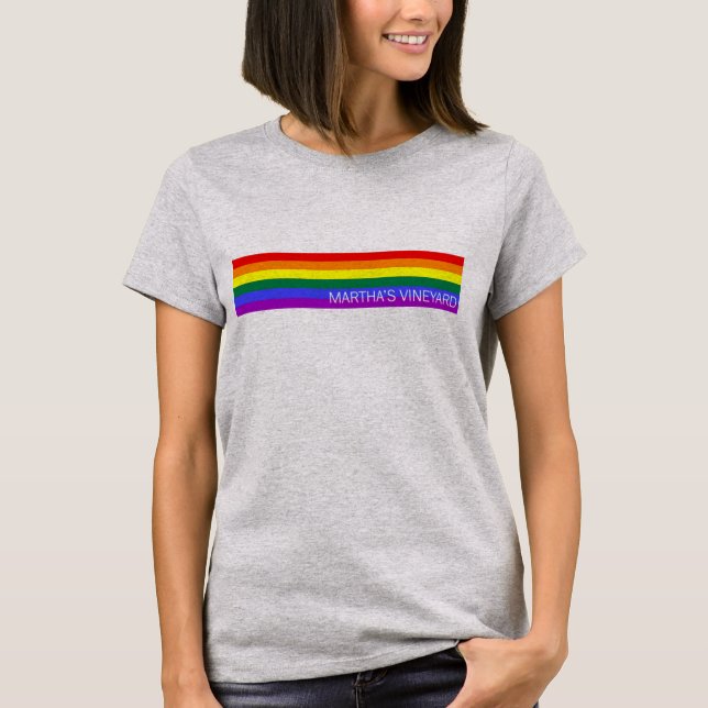 Camiseta Arcoiris de viña de Martha (Anverso)
