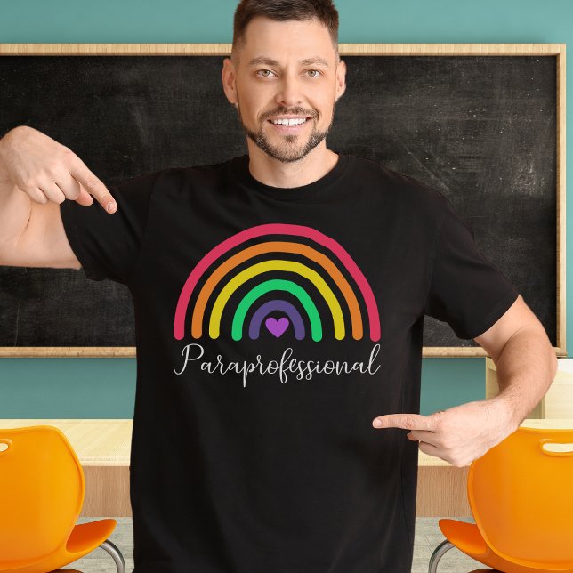 Camiseta Arcoiris del corazón parprofesional (Subido por el creador)