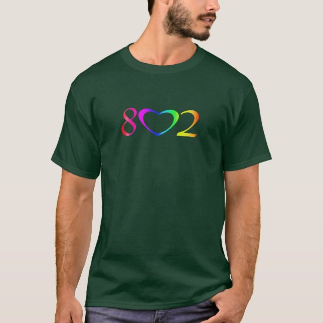 Camiseta Arcoiris del Orgullo Gay (Anverso)