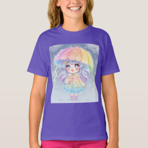Camiseta Arcoiris durante una tormenta, por Natasha Us