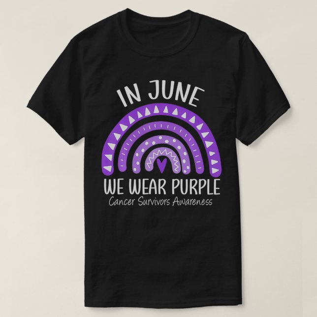 Camiseta Arcoiris En Junio Usamos Awa, Sobreviviente De Cán (Diseño del anverso)