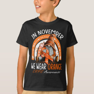 Camiseta Arcoiris En Noviembre Usamos Conciencia Naranja De