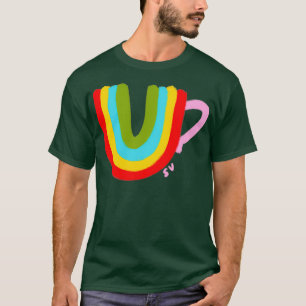 Camiseta Arcoiris en una copa