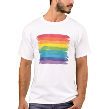 Camiseta arcoiris enfurecida