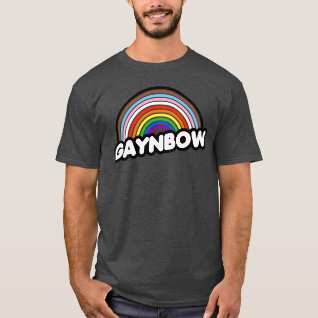 CAMISETA ARCOÍRIS GAY (Anverso)