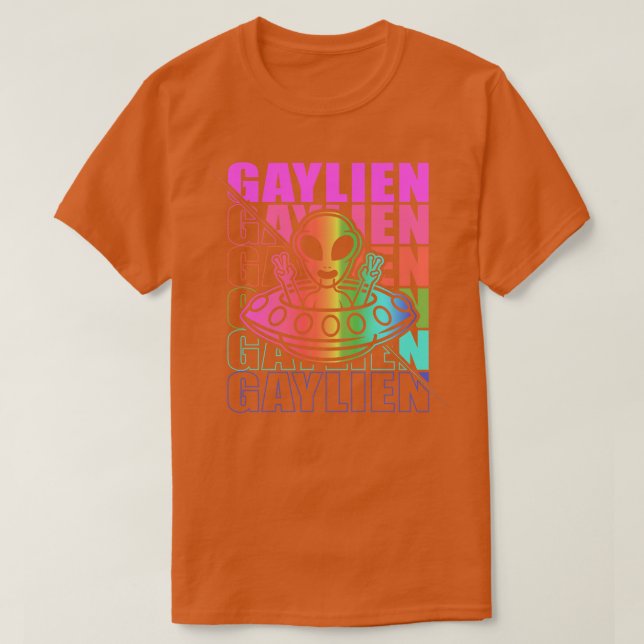Camiseta Arcoiris gay lesbiana de género 17 (Diseño del anverso)
