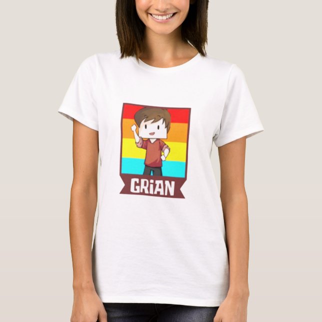 Camiseta Arcoiris grisáceo (Anverso)