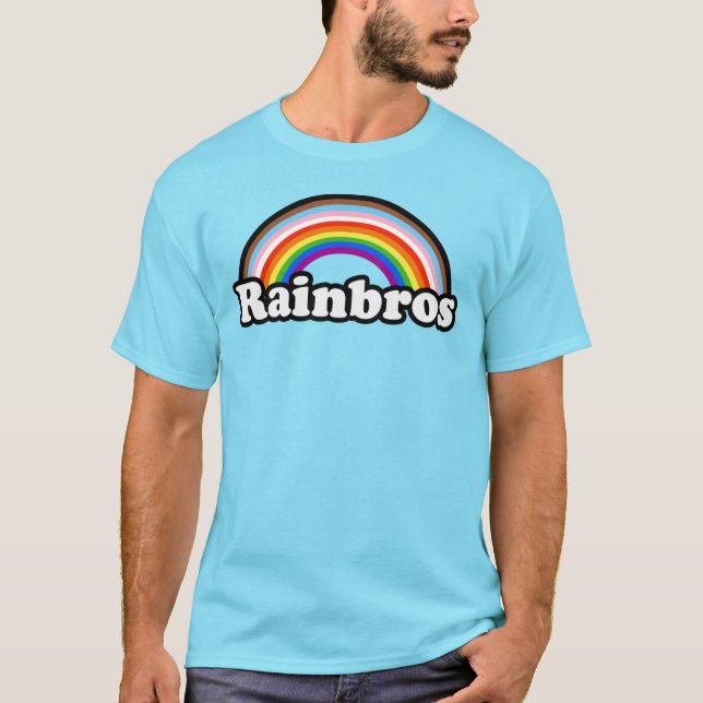 Camiseta Arcoíris hermanos (Anverso)