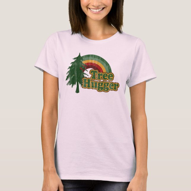 Camiseta Arcoiris Hippie Hugger (Anverso)