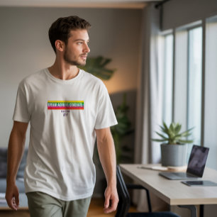 Camiseta Arcoíris Inspirador Soñar Lograr Graduado