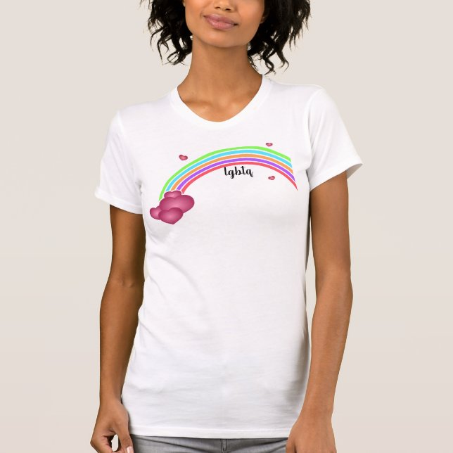 Camiseta Arcoiris LGBT (Anverso)