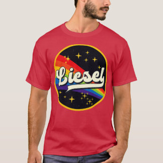 Camiseta Arcoiris Liesel En Estilo Vintage Espacial