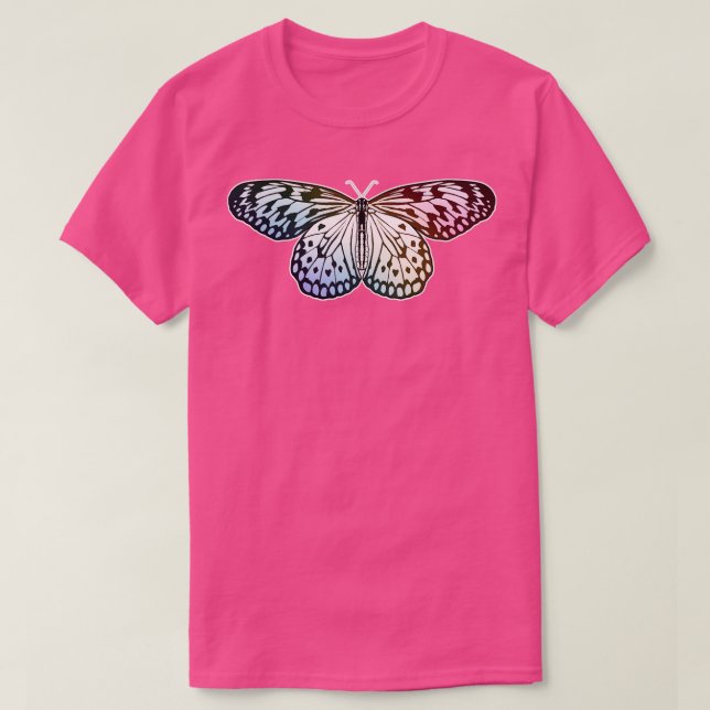 Camiseta Arcoiris mariposa (Diseño del anverso)