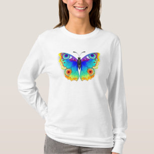 Camiseta Arcoiris mariposa Peacock Eye