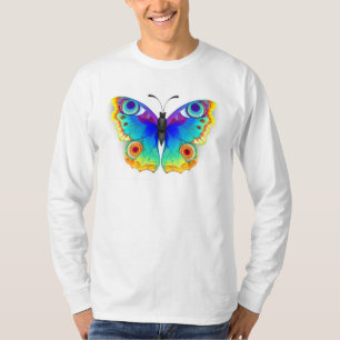 Camiseta Arcoiris mariposa Peacock Eye
