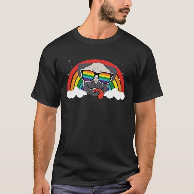 Camiseta Arcoiris mate (Anverso)