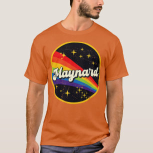 Camiseta Arcoiris maynard en el espacio de estilo grunge vi