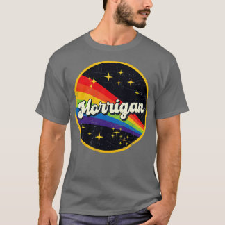 Camiseta Arcoiris morrigán en el espacio de estilo grunge