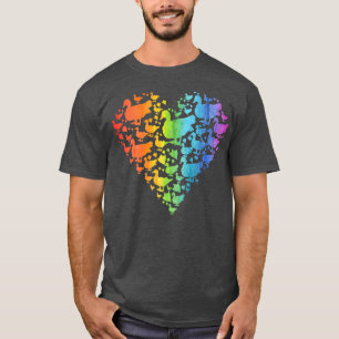 Camiseta Arcoiris Muscovy Duck Heart Funny Farmer Bird