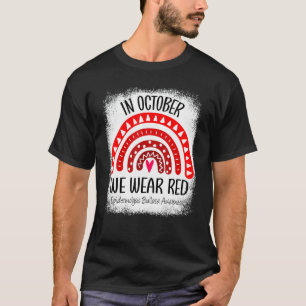 Camiseta Arcoiris Octubre Usamos Epidermolysis Roja Bullosa