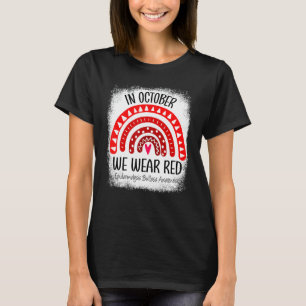 Camiseta Arcoiris Octubre Usamos Epidermolysis Roja Bullosa
