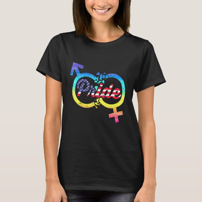 Camiseta Arcoiris - Orgullo - Conciencia - Empoderamiento - (Anverso)