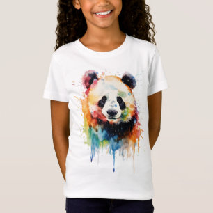 Camiseta Arcoíris Oso Panda: Alegría en colores