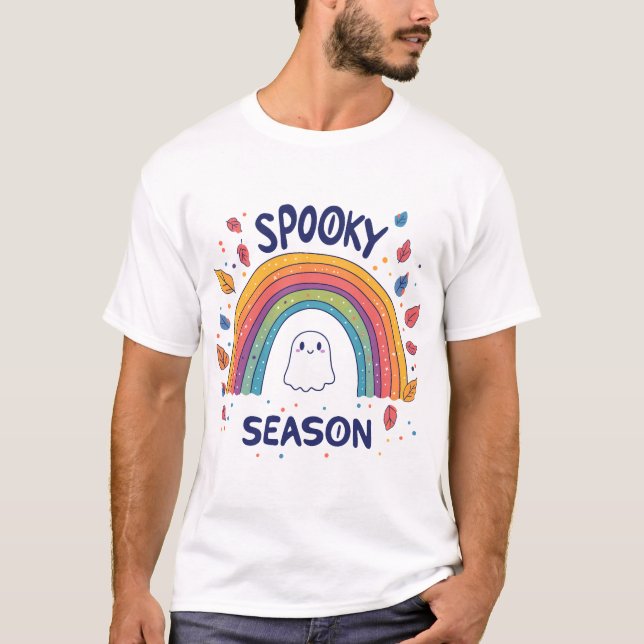 Camiseta Arcoiris otoño (Anverso)
