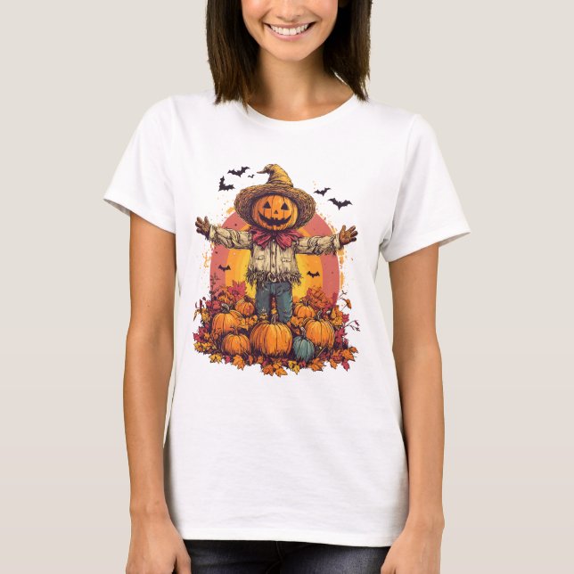 Camiseta Arcoiris otoño (Anverso)