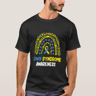 Camiseta Arcoíris Perfecto Abajo-Derecha T21 Conciencia del