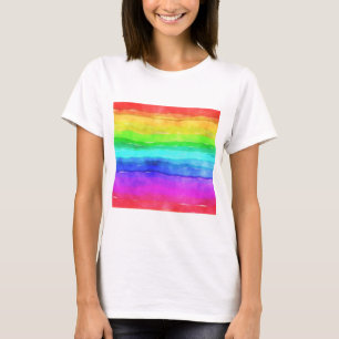 Camiseta Arcoiris pintado