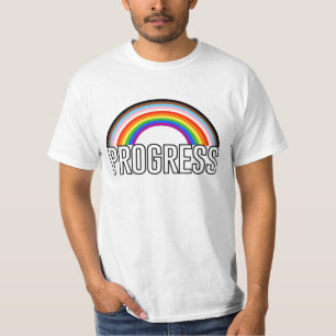Camiseta arcoíris Progress Pride