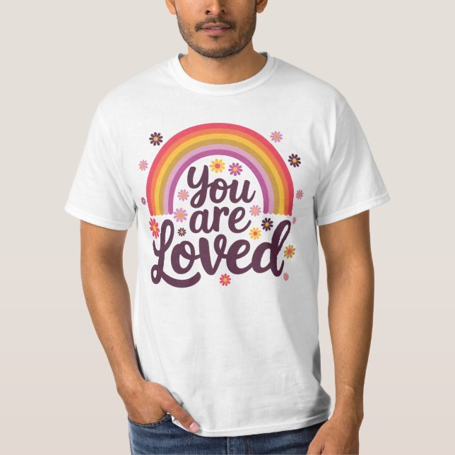 Camiseta Arcoiris que amaste (Anverso)