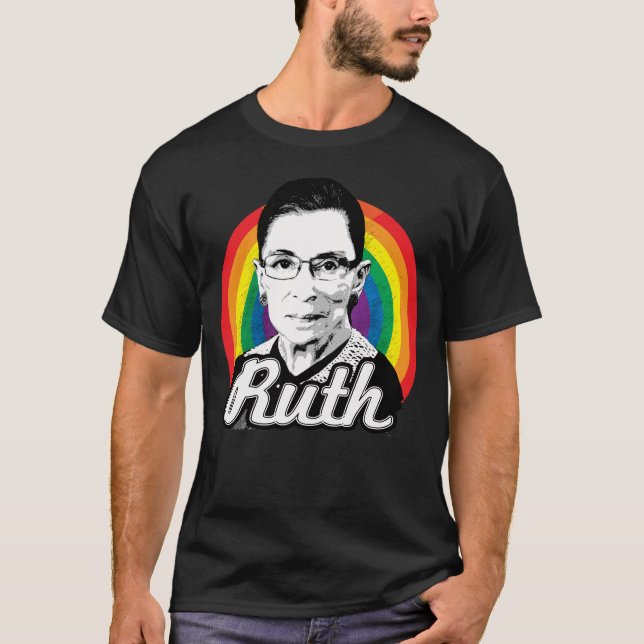 Camiseta Arcoíris Ruth (Anverso)