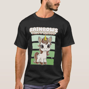 Camiseta Arcoíris Siguen Unicornios Unicornio