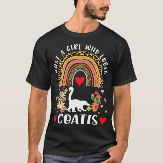 Camiseta Arcoíris Solo una chica que ama a las chicas Coati
