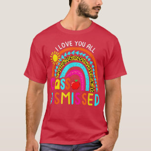 Camiseta Arcoiris Te Amo Toda Clase Descartada El Último Dí