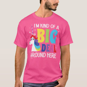 Camiseta Arcoiris Unicornio De Dentro Hacia Afuera Un Gran
