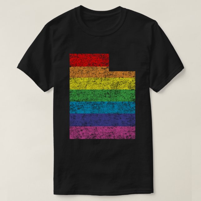 Camiseta arcoiris utaño (Diseño del anverso)