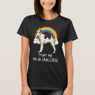 Camiseta Arcoíris Wire Fox Terrier Confía En Mí Soy Un Perr