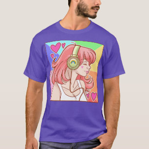 Camiseta Arcoiris y corazón
